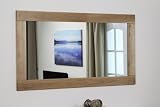 1500mm x 800mm Contemporary Mirror with Solid Oak Frame