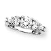 3 Diamond Anniversary Ring 1 1/2 ct. in 14K White Gold