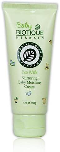 Biotique Herbals Bio Milk Nurturing Baby Moisture Cream 1.76 oz. / 50g by Biotique Herbals
