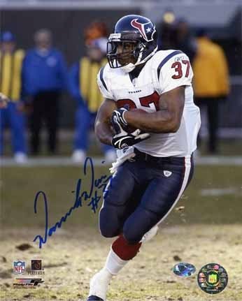 Dominick Davis Autographed/Hand Signed 8x10 Photo