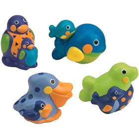 Squirting Sea Creatures - Blue Pals