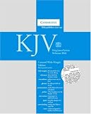 KJV Concord Wide-Margin Black Goatskin KJ766XM