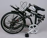 ｍｉｍｕｇｏ（ミムゴ）　トムス　ノーパンク２０インチ折畳自転車 ６段ギア・サス付　MG-TO206SN