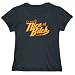 T-Shirt Womens Black I AM A PRETTY NICE BITCH, REALLY English Mastiff Dogs