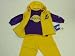 Los Angeles Lakers NBA Reebok Baby/Infant 3 piece Fleece Set