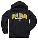 Long Beach State 49ers Youth Black Perennial II Hooded Sweatshirt