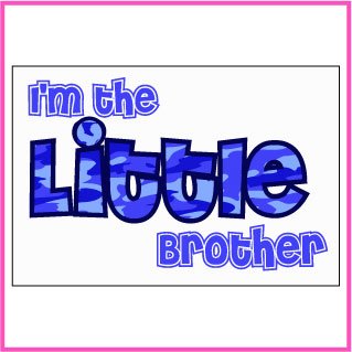 I'm The Little Brother Iron-On Decal
