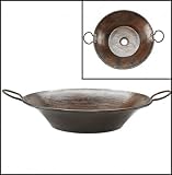 41IOgTYrL1L. SL160  Premier Copper Products VR16MPDB 16 Round Miners Pan Vessel Hammered Copper Sink