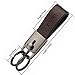 EVELTEK Key Chain for Keys,Car Key Rings & Leather Key Holder for Belt &Key Case& Waist KE-03(Brown)[ 100% Guaranteed Genuine Leather ]