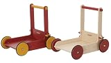 Moover Wooden Baby Walker (Red)