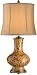 Currey and Company 6392 Antique Yellow, Red, and White Crackle Porcelain/ Antique Bra...