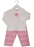Girls Colour woven & Knitted Butterfly Pyjama