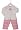 Pink Check / White