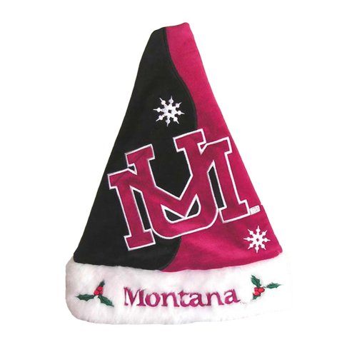 Montana Grizzlies Santa Hat
