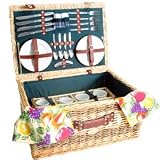 Classic Picnic Basket for 4