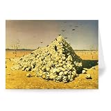 An Allegory of the 1871 War, 1871 (oil on.. - Greeting Card (Pack of 2) - 7x5 inch - Art247 - Standard Size - Pack Of 2