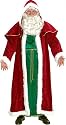 Velvet and Satin Victorian Santa Costume