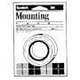 3Mcommercl Precut Foam Mounting 1" Squares, Double-Sided, Removable, 16 Squares/Pack