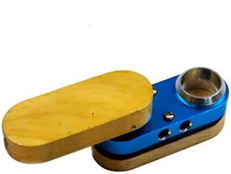 Wooden Monkey Pipe (Blue)