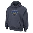 Mens Chicago Cubs Big Time Play II Pigment Washed Hooded Sweatshirt