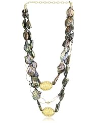 Devon Leigh "Power of Pearls" Gray Freshwater Cultured Pearl Multi-Tiered Necklace, 26.5"