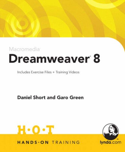 Image of: Macromedia Dreamweaver 8 Hands-On Training