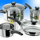 Horwood 3 Pce Phenolic Glass Lids Set (16/18/20cm) from Horwood Homewares
