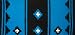 MAYATEX SADDLE BLANKET PAD TURQUOISE HORSE TACK BLUE