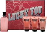 Lucky You By Liz Claiborne For Women. Set-edt Spray 3.4 oz & Body Lotion 2.5 oz & Shower Gel 2.5 oz & Conditioning Shampoo 2.5 oz
