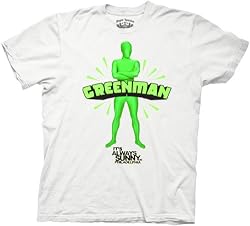 It's Always Sunny in Philadelphia Greenman White T-shirt Tee