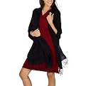 Pacific Pashmina Wrap With Bamboo Box - Black