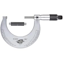 Standard Gage Chrome Frame Micrometer, Inch