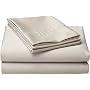 Wamsutta 525 Thread Count Pima Sateen Full Flat Sheet, Beige