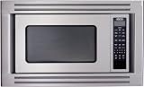 DCS MO24SS 2.0 cu. ft. Countertop Microwave Oven with 1200 Cooking Watts and Sensor Settings (shown with optional trim kit)