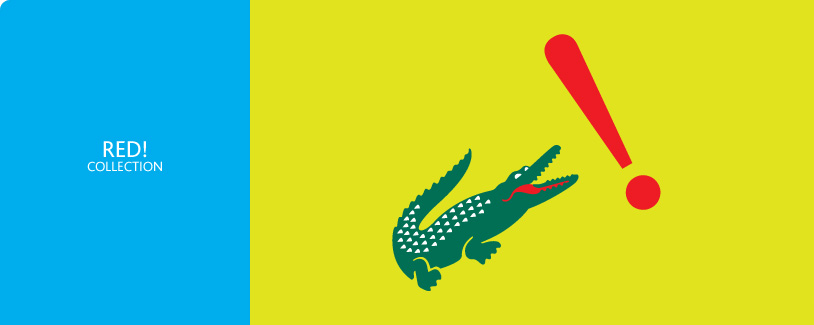 Shop Lacoste Red Collection.