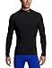 CW-X Men's Long Sleeve Back Support Thermal Insulator Compression Top