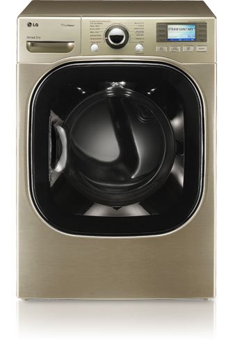 LG 7.4 CF GAS DRYER FRNT CNTRL CHARDONAY