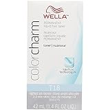 WELLA Color Charm Permanent Liquid Hair Toner T18 (Lightest AshBlonde) 1.4 fl oz