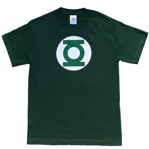 DC COMICS GREEN LANTERN LOGO COTTON ADULT & YOUTH T-HIRT