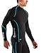 SKINS Men's A200 Thermal Long Sleeve Compression Top with Mock Neck