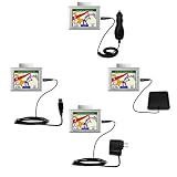 Road Warrior Kit for the Garmin Nuvi 310 includes a Car & Wall Charger AND USB cable AND Battery Extender - Gomadic Brand w/ TipExchange Technology