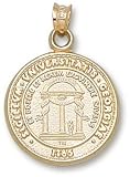 Georgia Bulldogs Seal Pendant - 14KT Gold Jewelry