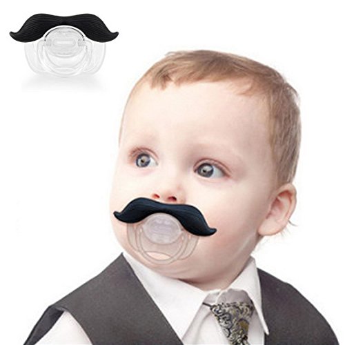 Voberry® Newest Hot Sale Baby/Infant Funny Pacifier Teether Great Fun Big Uncle’ Mustache