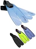 Oceanic Vortex V6 Split Fullfoot Swim Fins - Scuba Diving Fins