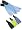 Oceanic Vortex V6 Split Fullfoot Swim Fins - Scuba Diving Fins