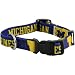 Michigan Wolverines Blue Adjustable Dog Collar