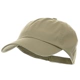 Low Profile Pet Spun Washed Cap - Khaki W32S40B