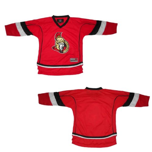 Boys NHL Ottawa Senators Hockey Jersey / Sweater with Embroidered Logo - Red (Size: S/M )