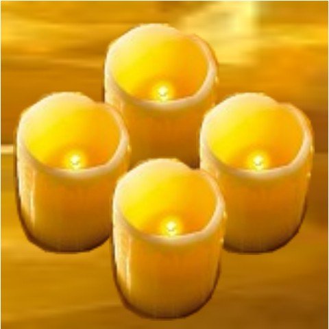 LED Adventskranz-Kerzen LED Lichter
