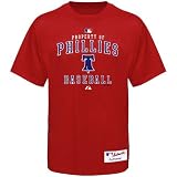 Majestic Philadelphia Phillies Red Property Of T-shirt